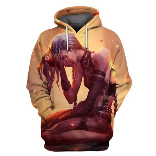 Anime Arcane League Of Legends 3d Hoodie