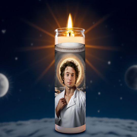 Jeremy Allen White Celebrity Prayer Candle
