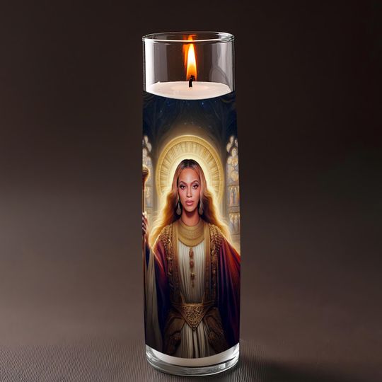 Bey Celebrity Prayer Candle
