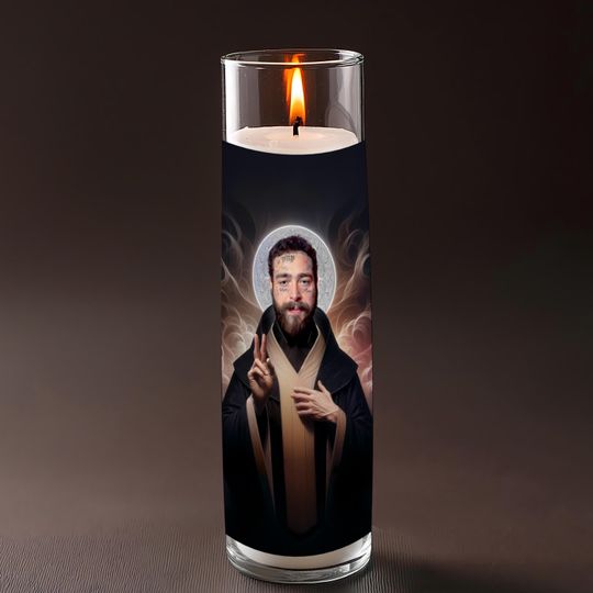 Malone Celebrity Prayer Candle