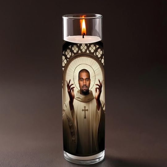 Kanye West Ye Celebrity Prayer Candle