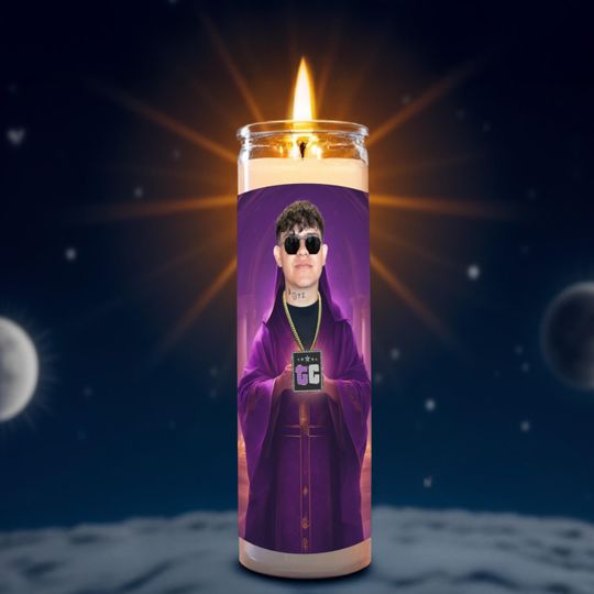 Junior H Celebrity Prayer Candle