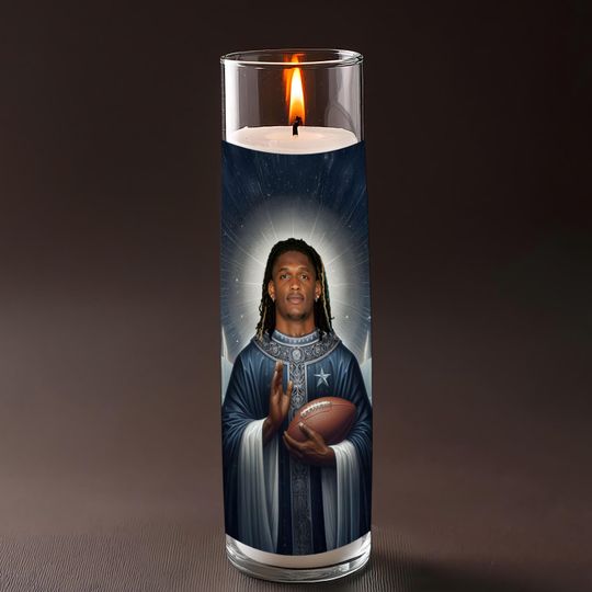 CeeDee Lamb Celebrity Prayer Candle