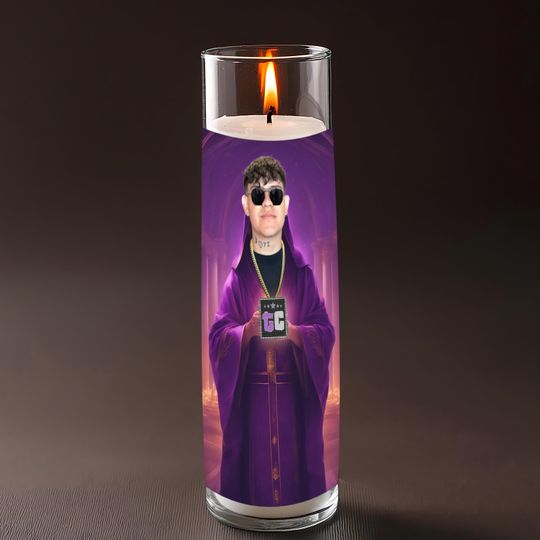 Junior H Celebrity Prayer Candle