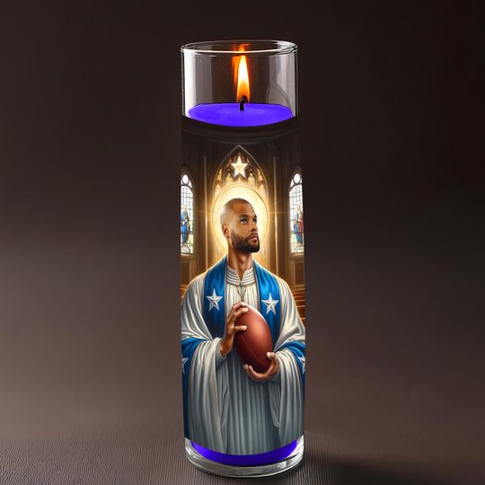 Dan Prescott Celebrity Prayer Candle