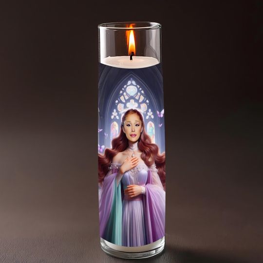 Ariana Celebrity Prayer Candle