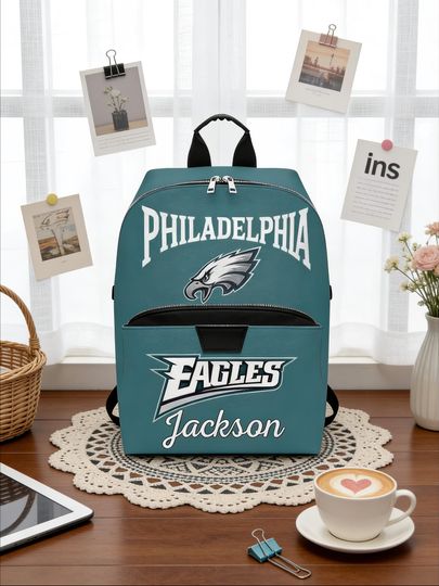 Custom backpack - Eagles backpack - gift