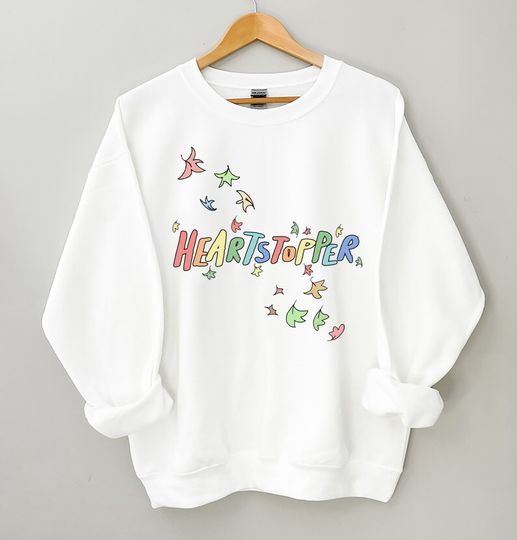 Heartstopper Leaves Sweatshirt, Heartstopper Rainbow Leaves