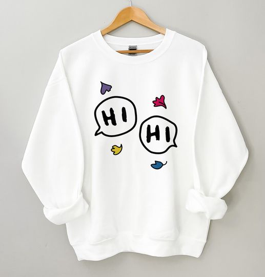 Hi Hi Heartstopper Sweatshirt, Nick and Charlie