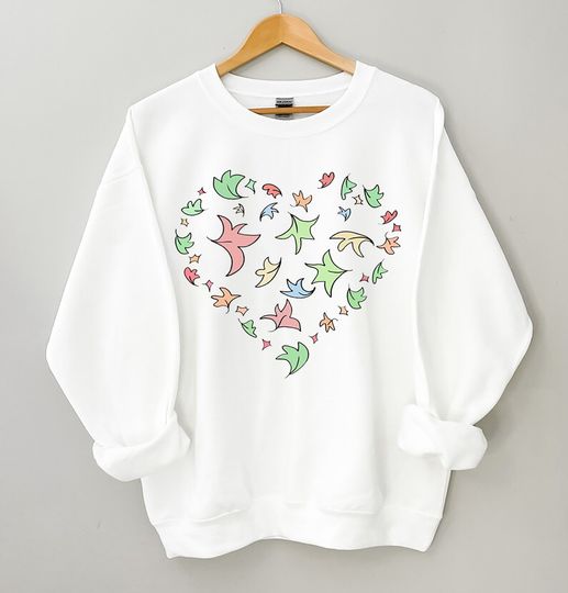 Heartstopper Leaves Heart Sweatshirt