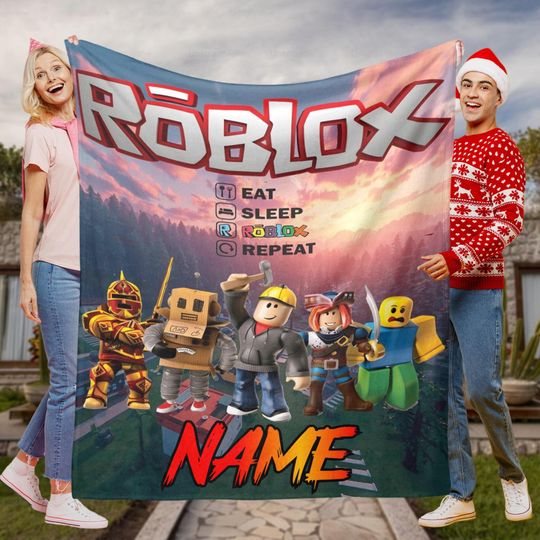 Roblox Blanket Gift, Custom RobloxGame Blankets