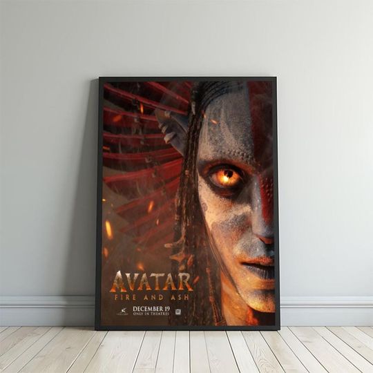 Avatar Fire and Ash Movie Poster Dec 19 Premium Matte Vertical Poster