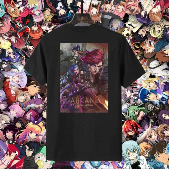 Jinx Arcane League Of Legends T-Shirt