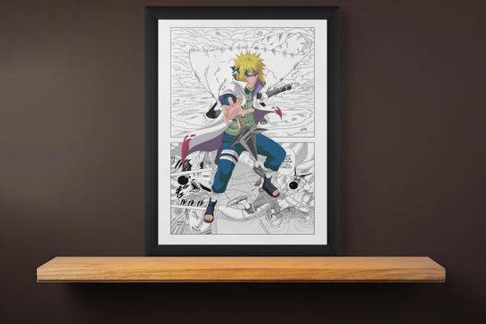 Hokage Minato Narutoo poster Anime poster
