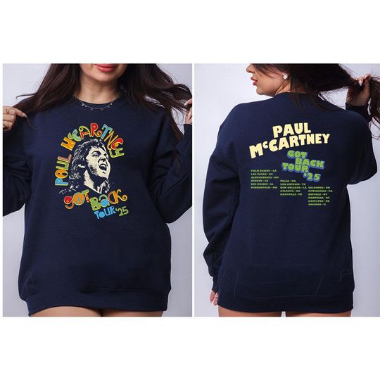 Unisex P McCartney Double Sided T-Shirt