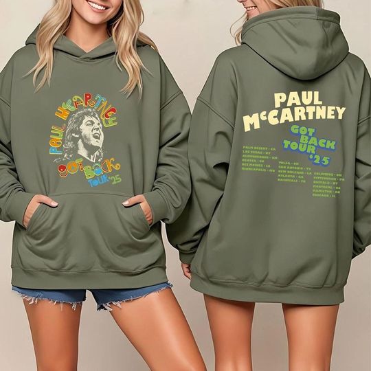 Unisex P McCartney Double Sided T-Shirt