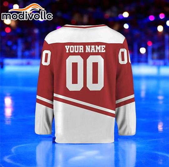 Custom Sonic Hockey Jersey: Personalized Name & Number, Fan Gift