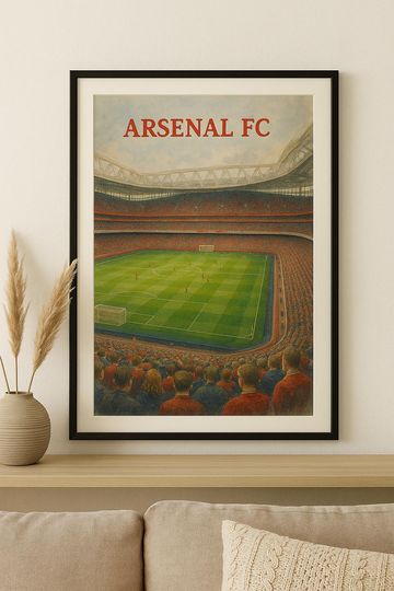 Inter Miami CF Watercolor Poster Miami Freedom Park MLS Vertical Print
