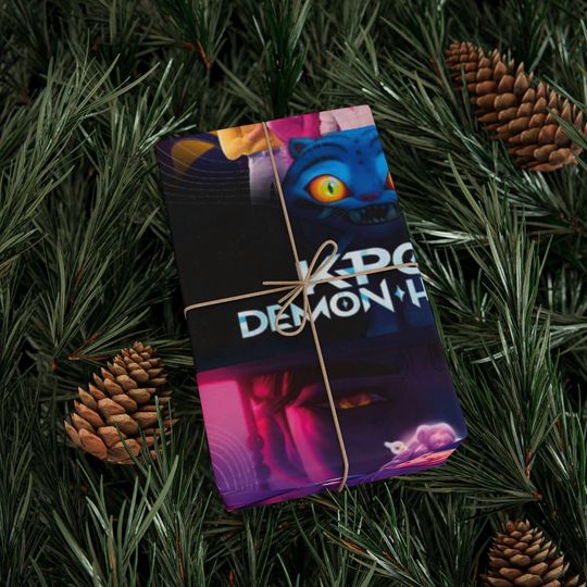 K-Pop Demon Hunters wrapping paper