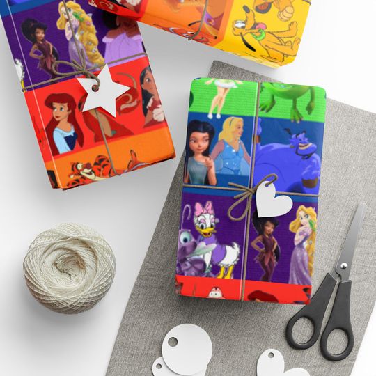 All of Disney Wrapping Paper