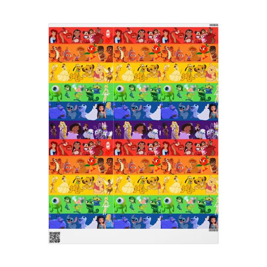 All of Disney Wrapping Paper