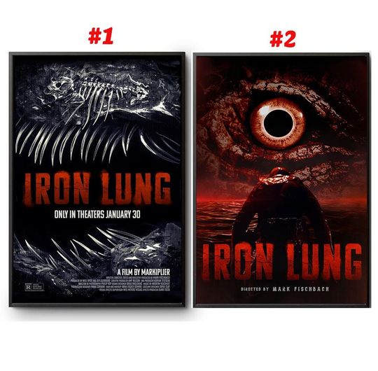 HOT Iron Lung Horror Movie Poster Collection January 2026 Poster