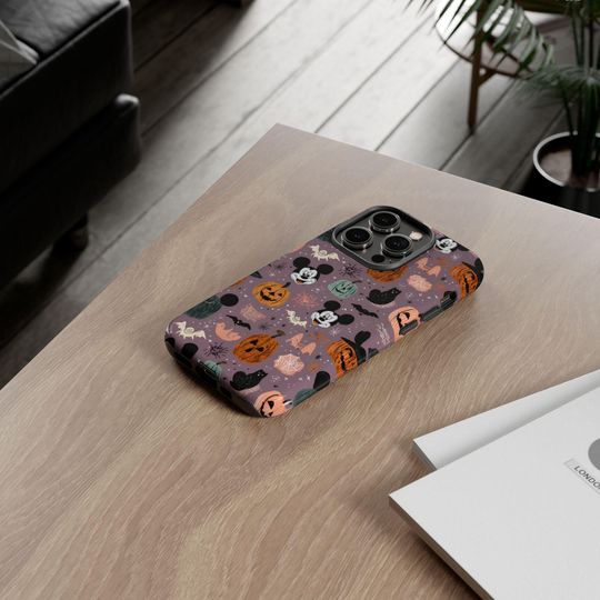 Halloween Mickey Phone Case: Cute Pumpkin Cover for iPhone