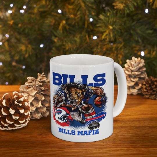 Buffalo Football Team Bills Mug, Football Fan Gift