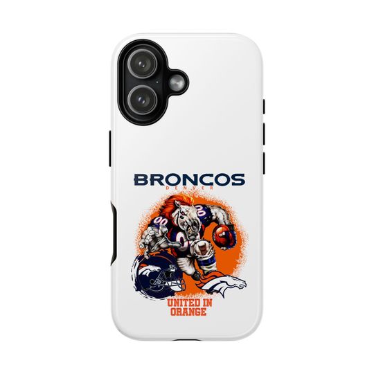Denver Broncos iPhone Case, Sports Fan Gift, Birthday Gift, Fan Accessories