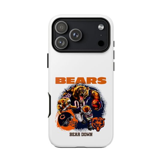 Chicago Bears iPhone Case, Sports Fan Gift, Birthday Gift, Fan Accessories