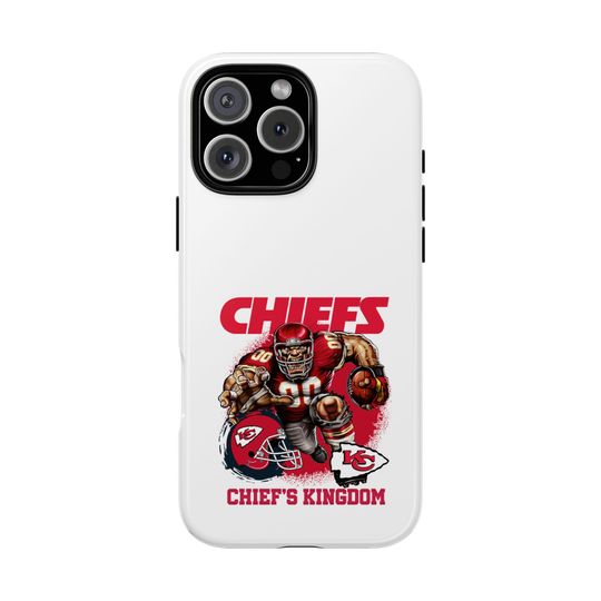 Kansas City Chiefs iPhone Case, Sports Fan Gift, Birthday Gift, Fan Accessories