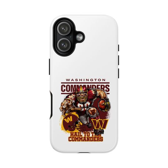 Washington Commanders iPhone Case, Sports Fan Gift, Birthday Gift, Fan Accessories