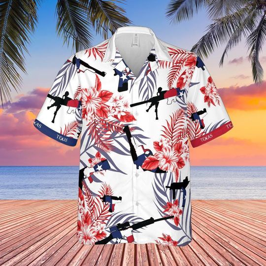 Come And Take It Texas Gun Lover Hawaiian Aloha Shirt