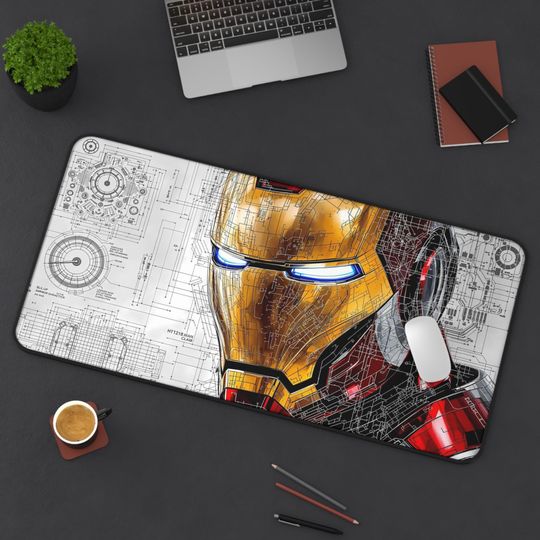 Marvel Iron Man Desk Mat, Mouse Pad