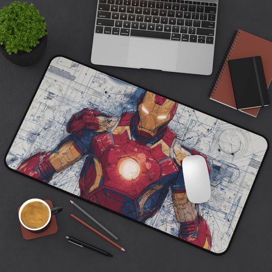 Marvel Iron Man Desk Mat, Mouse Pad