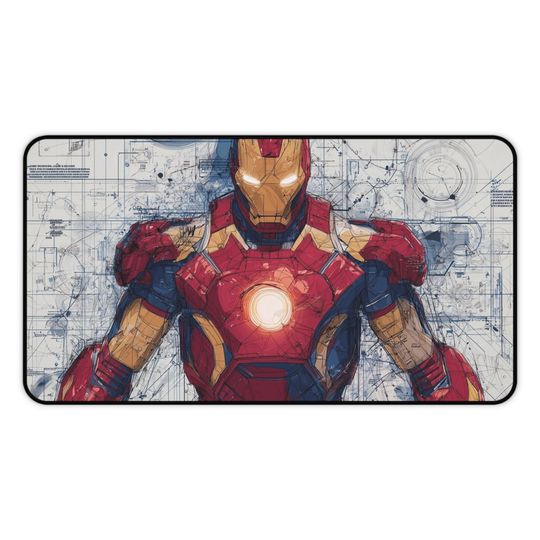 Marvel Iron Man Desk Mat, Mouse Pad