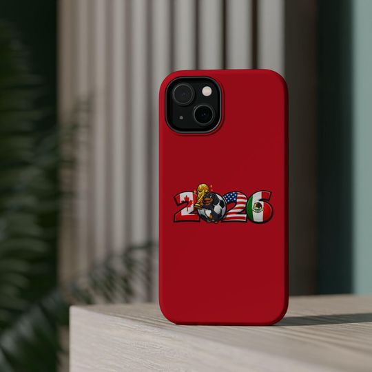 2026 World Soccer Mascot Phone Case | Canada, USA, Mexico Kickoff Protection