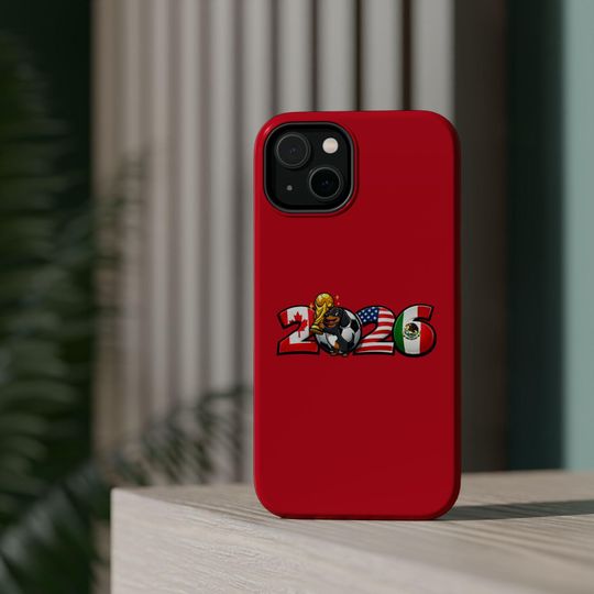 2026 World Soccer Mascot Phone Case | Canada, USA, Mexico Kickoff Protection