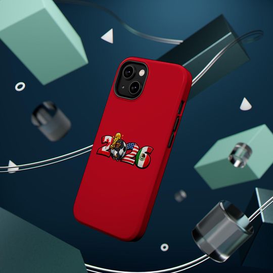2026 World Soccer Mascot Phone Case | Canada, USA, Mexico Kickoff Protection