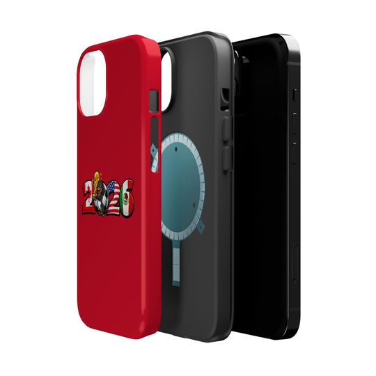 2026 World Soccer Mascot Phone Case | Canada, USA, Mexico Kickoff Protection