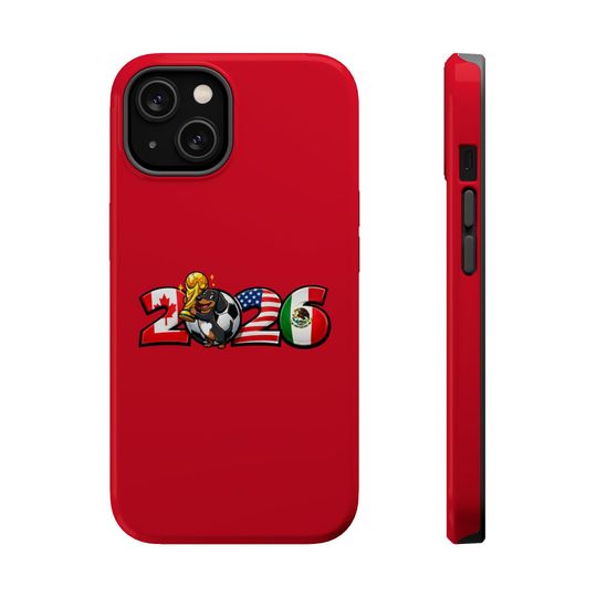 2026 World Soccer Mascot Phone Case | Canada, USA, Mexico Kickoff Protection