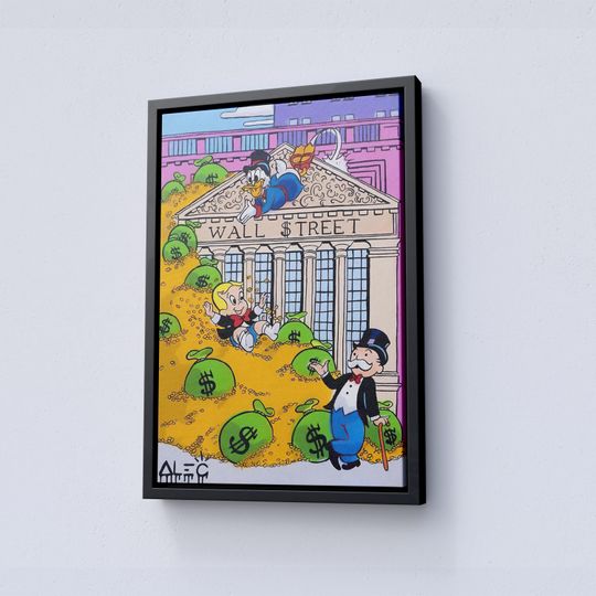 Richie Rich Art: Pop Art Finance Wall Decor