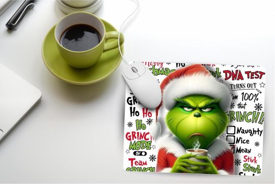 Funny Character Christmas Mousepad