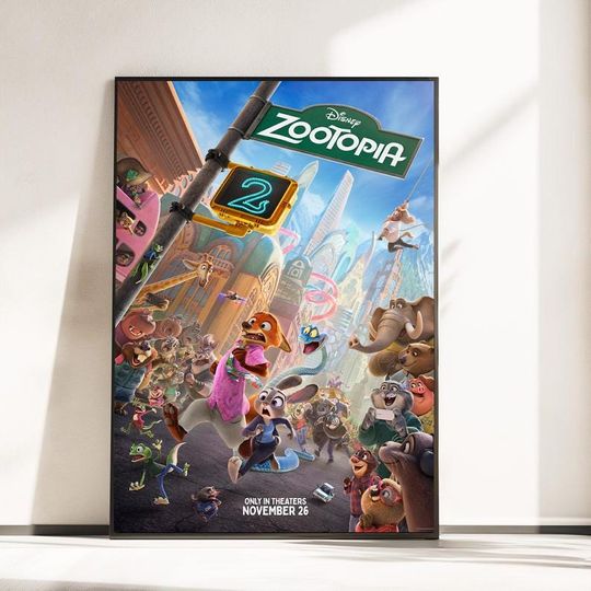 Zootopia 2 2025 film poster