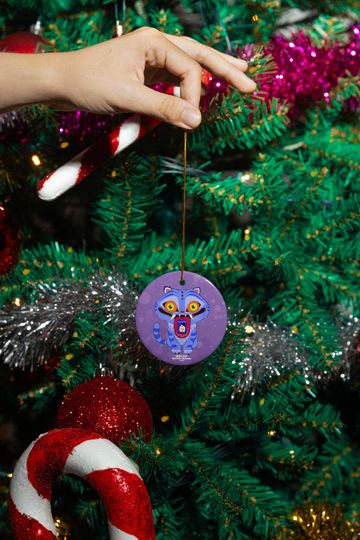 Depy Demons Anime Style Ceramic Ornament, Kpop Fans Christmas Tree Decor, Hunters Keepsake