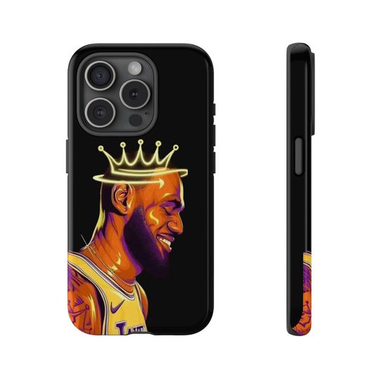 LeBron James Graphic Phone Case | Basketball Legend Design