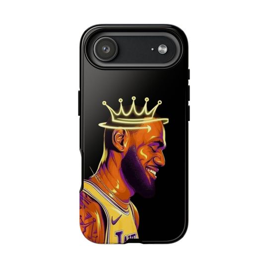 LeBron James Graphic Phone Case | Basketball Legend Design