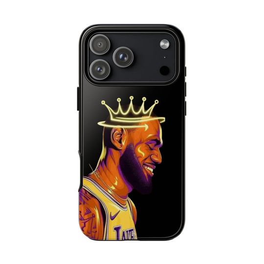 LeBron James Graphic Phone Case | Basketball Legend Design