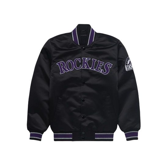 Colordo Team Rockiees Baseball Jacket, Major League Baseball Fan Jacket