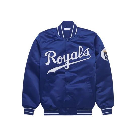 Kansas City Team Royaals Baseball Jacket, Major League Baseball Fan Jacket